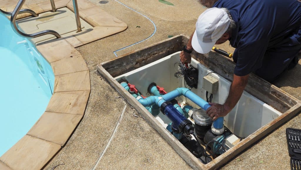 Swimming pool maintenance